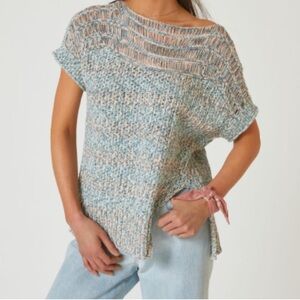 Pilcro Anthropologie off the shoulder sweater tunic